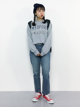 E R Uさん（レディース・157cm）の秋コーディネート