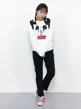 「GOOD SPEED（グッドスピード）のアイテム」を使った、E R Uさん（レディース・157cm）の秋コーディネート