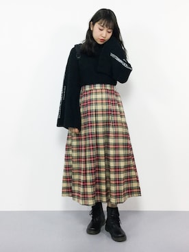 E R Uさん(レディース・157cm)の秋コーディネート