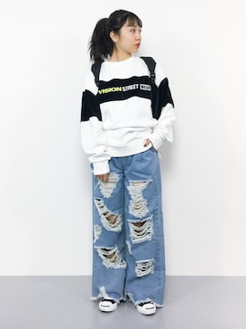 E R Uさん（レディース・157cm）の秋コーディネート