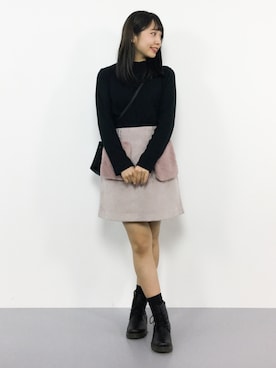 E R Uさん（レディース・157cm）の秋コーディネート