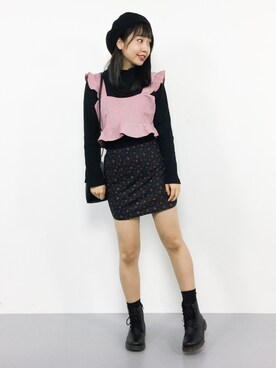 E R Uさん（レディース・157cm）の秋コーディネート