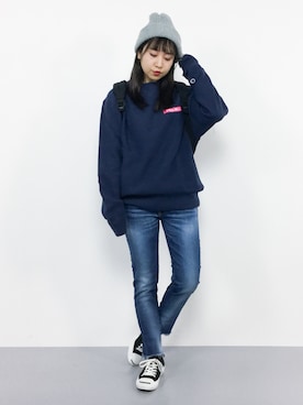 E R Uさん（レディース・157cm）の秋コーディネート