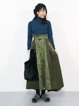 E R Uさん（レディース・157cm）の秋コーディネート