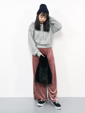 E R Uさん（レディース・157cm）の秋コーディネート