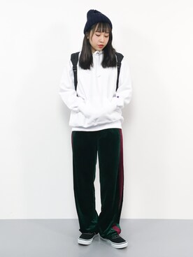 エル 🍒さん（レディース・157cm）の秋コーディネート