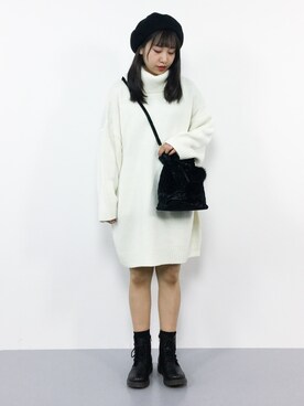 エル 🍒さん（レディース・157cm）の秋コーディネート