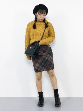 E R Uさん(レディース・157cm)の秋コーディネート
