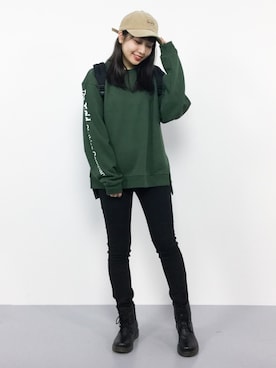 E R Uさん（レディース・157cm）の秋コーディネート