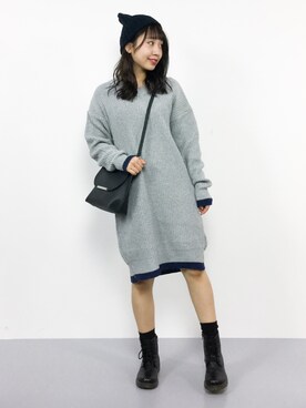 E R Uさん（レディース・157cm）の秋コーディネート