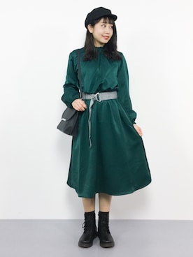 E R Uさん（レディース・157cm）の秋コーディネート