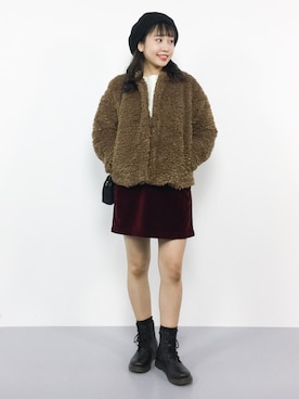 E R Uさん（レディース・157cm）の秋コーディネート