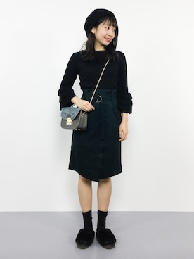 E R Uさん（レディース・157cm）の秋コーディネート