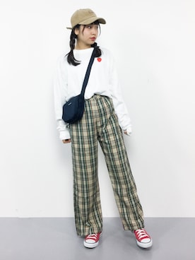 E R Uさん（レディース・157cm）の秋コーディネート