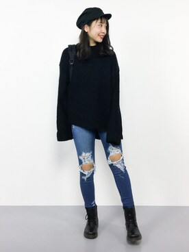 E R Uさん（レディース・157cm）の秋コーディネート