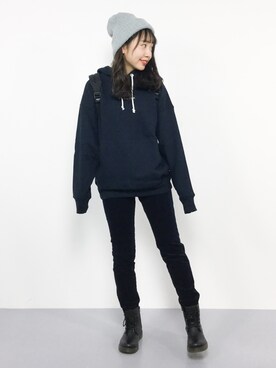 E R Uさん（レディース・157cm）の秋コーディネート