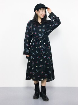 エル 🍒さん(レディース・157cm)の秋コーディネート