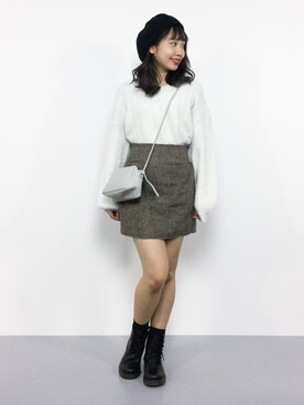 E R Uさん（レディース・157cm）の秋コーディネート