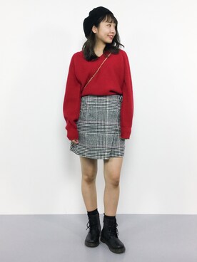 エル 🍒さん（レディース・157cm）の秋コーディネート