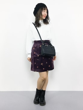 E R Uさん（レディース・157cm）の秋コーディネート