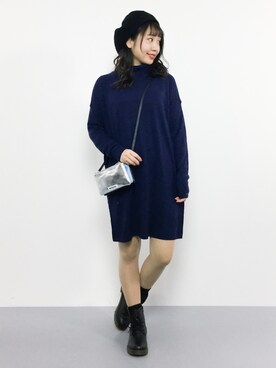 E R Uさん（レディース・157cm）の秋コーディネート