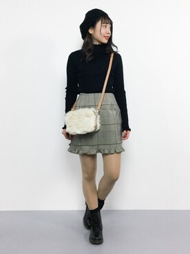 エル 🍒さん(レディース・157cm)の秋コーディネート