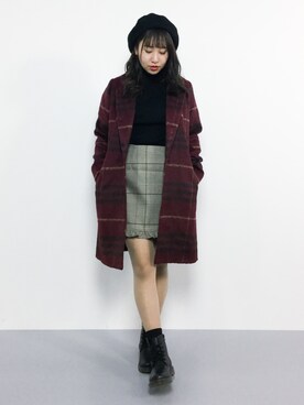 エル 🍒さん(レディース・157cm)の秋コーディネート