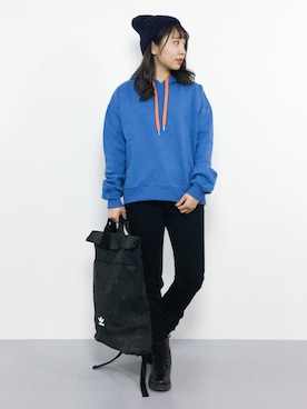 E R Uさん（レディース・157cm）の秋コーディネート