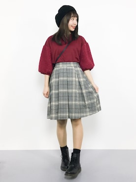 E R Uさん（レディース・157cm）の秋コーディネート