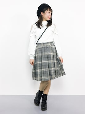 E R Uさん（レディース・157cm）の秋コーディネート