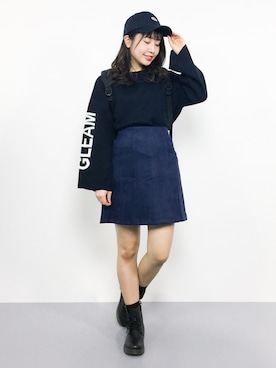 エル 🍒さん（レディース・157cm）の秋コーディネート