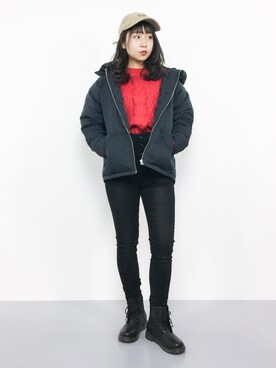 E R Uさん（レディース・157cm）の秋コーディネート