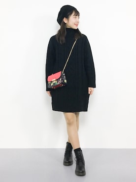E R Uさん（レディース・157cm）の秋コーディネート
