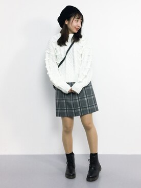 E R Uさん（レディース・157cm）の秋コーディネート