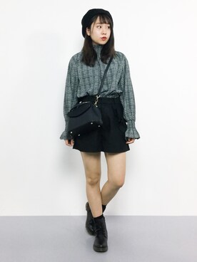 E R Uさん（レディース・157cm）の秋コーディネート