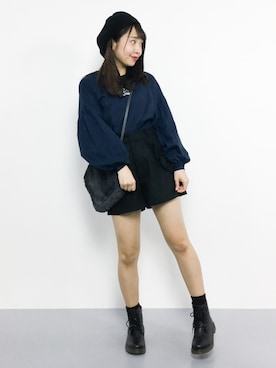 E R Uさん（レディース・157cm）の秋コーディネート