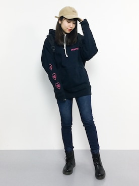 E R Uさん（レディース・157cm）の秋コーディネート