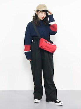 E R Uさん（レディース・157cm）の秋コーディネート