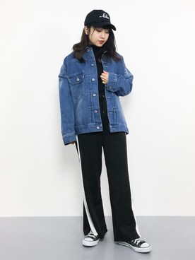 E R Uさん（レディース・157cm）の冬コーディネート