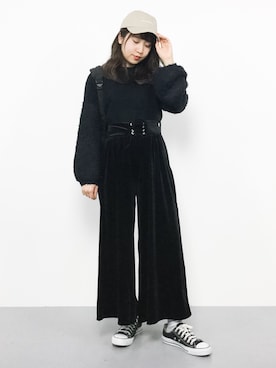 E R Uさん（レディース・157cm）の冬コーディネート