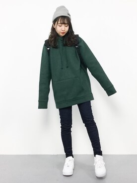 エル 🍒さん（レディース・157cm）の冬コーディネート