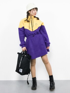 エル 🍒さん（レディース・157cm）の冬コーディネート