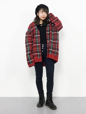 E R Uさん（レディース・157cm）の冬コーディネート