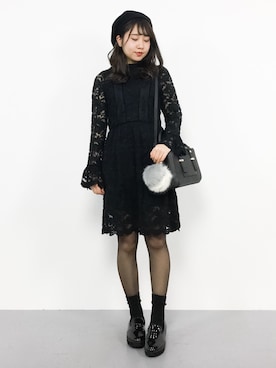 E R Uさん（レディース・157cm）の冬コーディネート