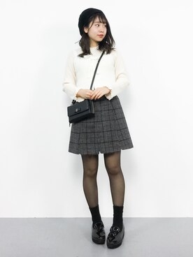 E R Uさん（レディース・157cm）の冬コーディネート