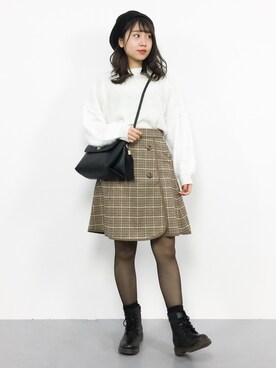 E R Uさん(レディース・157cm)の冬コーディネート