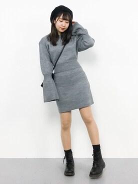 E R Uさん(レディース・157cm)の冬コーディネート