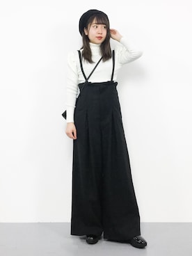 E R Uさん（レディース・157cm）の冬コーディネート