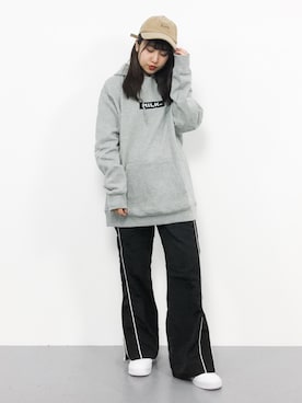 E R Uさん（レディース・157cm）の冬コーディネート