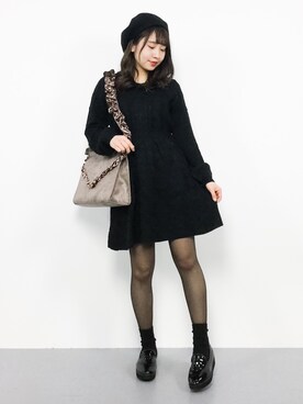 E R Uさん(レディース・157cm)の冬コーディネート